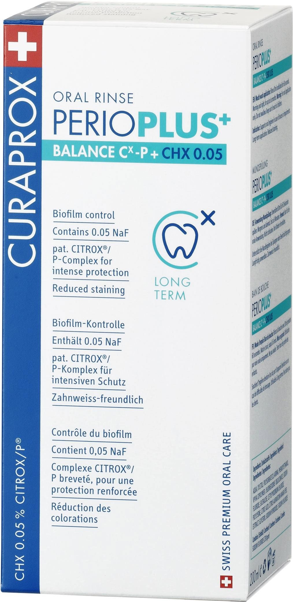 CURAPROX Perio Plus Balance CHX 0,05, 200 ml