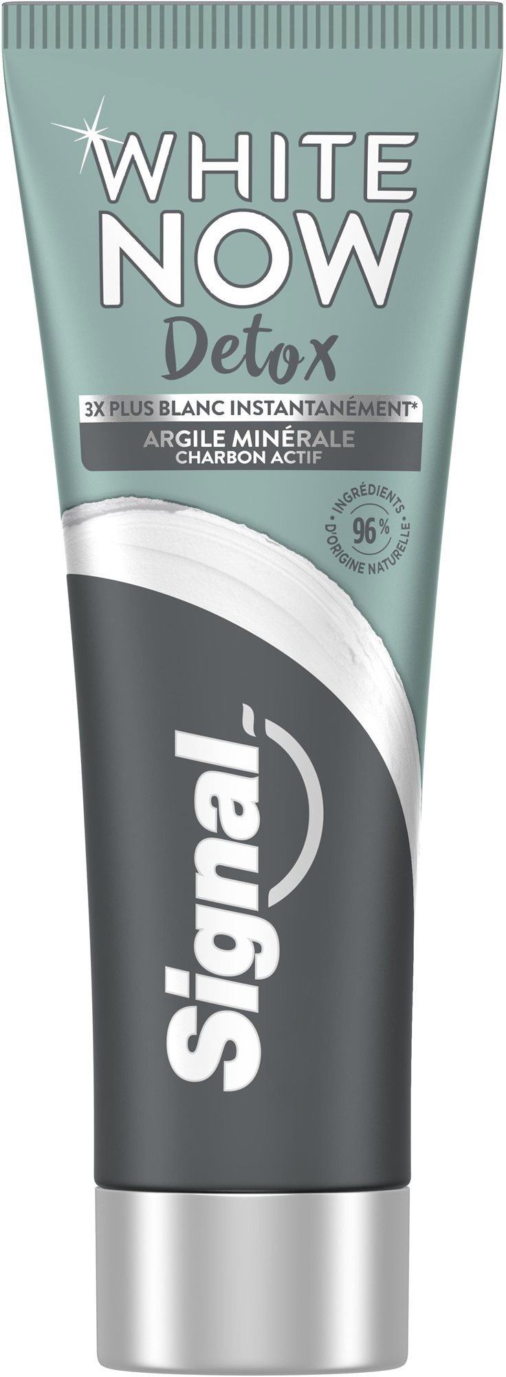 Signal White Now Detox Charcoal & Clay 75 ml fogkrém