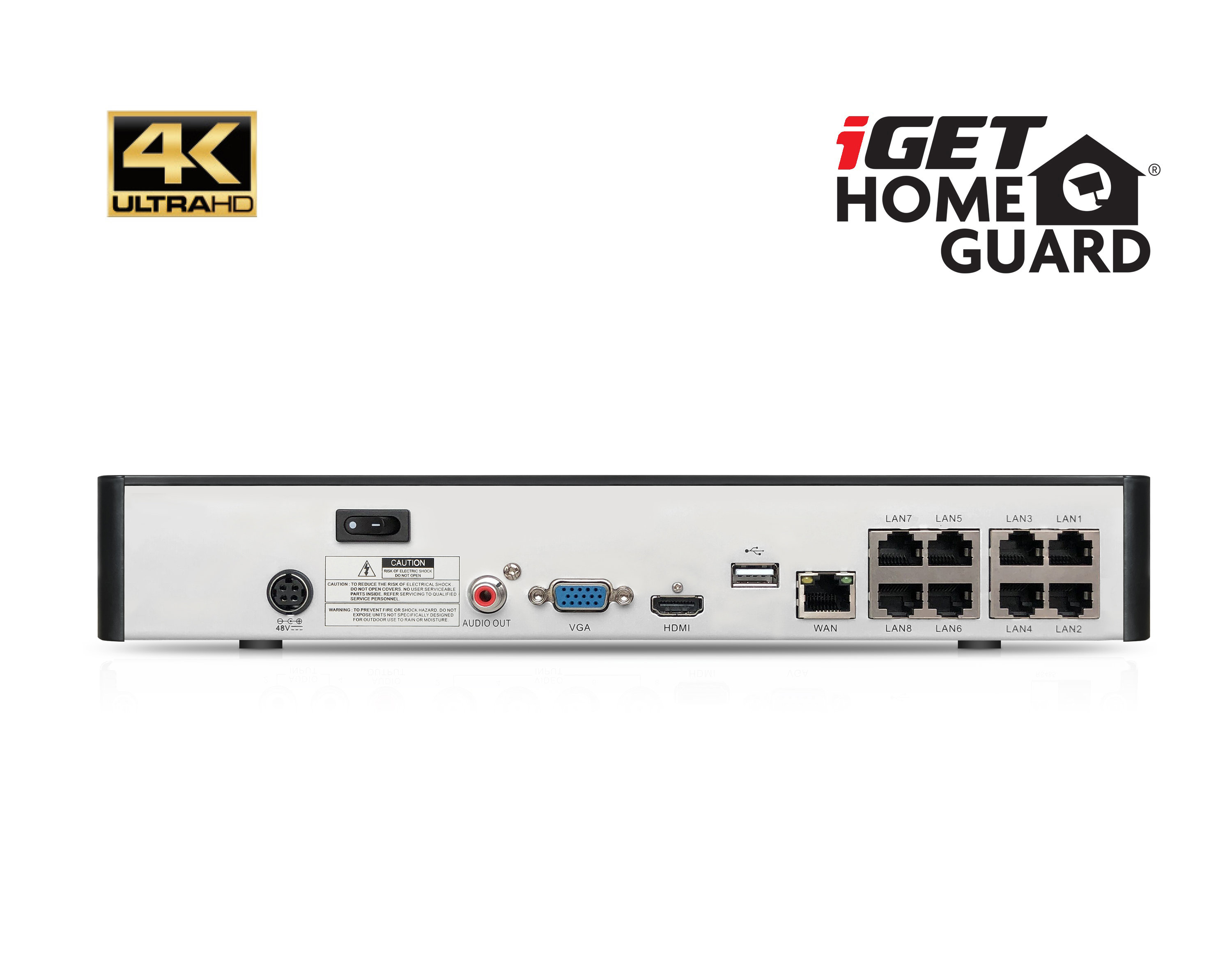 iGET HOMEGUARD HGNVK88504 kamerarendszer