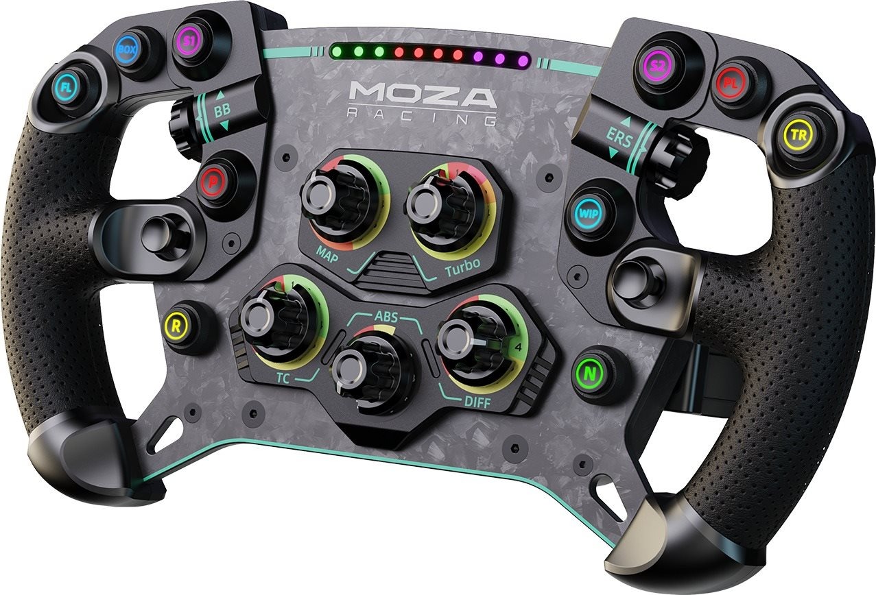 MOZA GS V2P Steering Wheel (Microfiber Leather) kormány