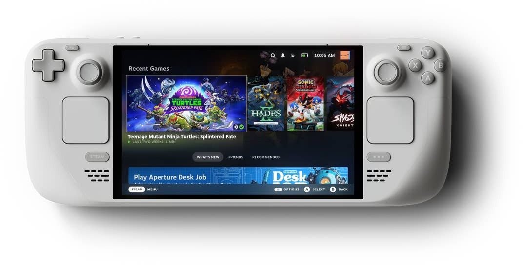Valve Steam Deck OLED konzol 1TB - Limited Edition White