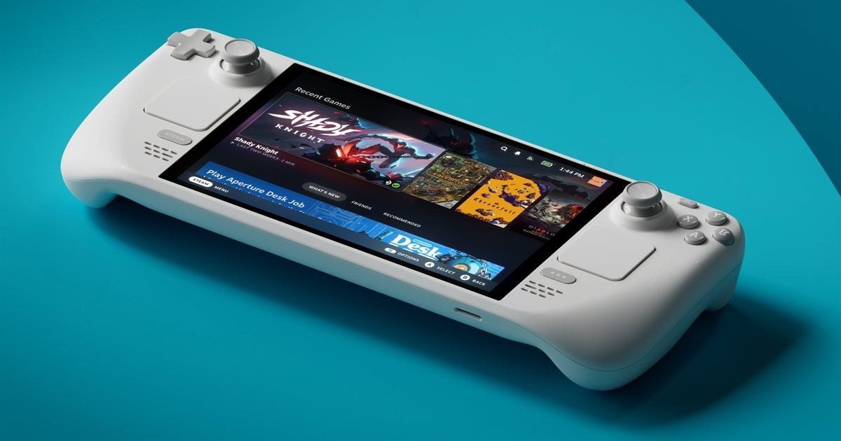 Valve Steam Deck OLED konzol 1TB - Limited Edition White