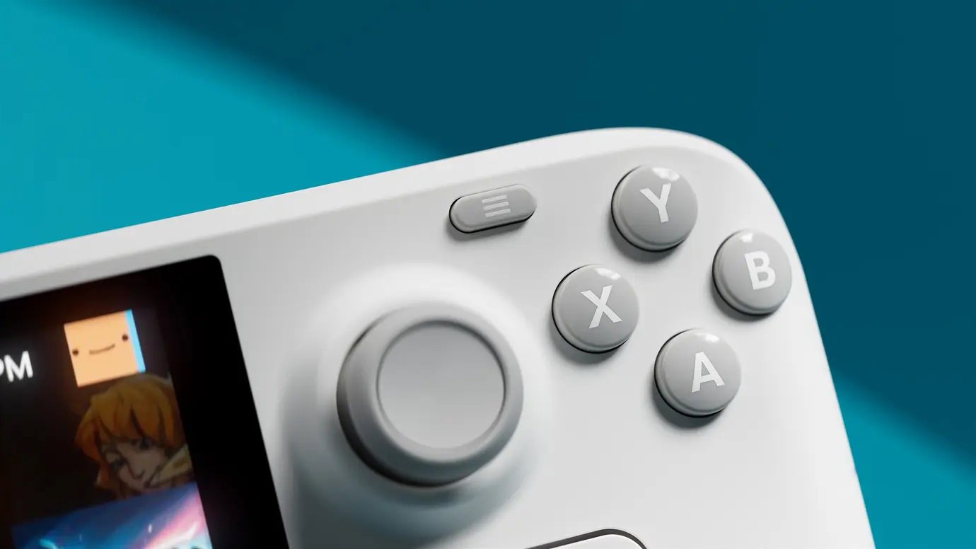 Valve Steam Deck OLED konzol 1TB - Limited Edition White