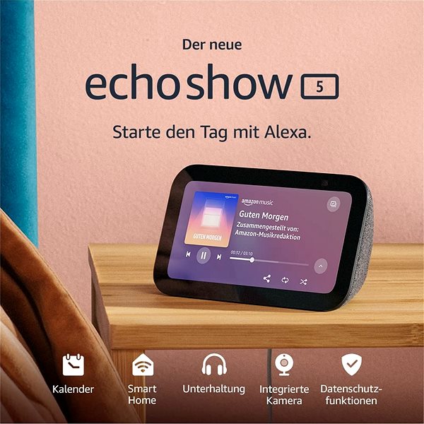 Amazon Echo Show 5 (3nd Gen) Charcoal