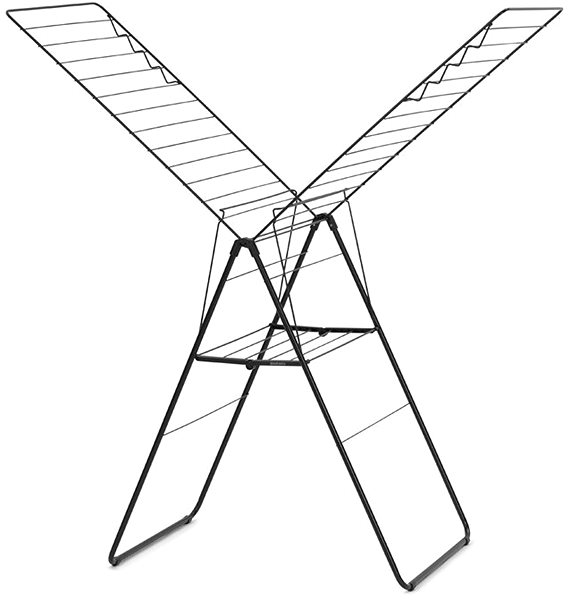 Brabantia HangOn ruhaszárító 25m - matt fekete ...