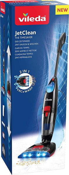 VILEDA Jet Clean elektromos felmosó és porszívó .