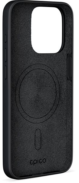 Epico Mag+ iPhone 15 Pro Max MagSafe szilikon telefontok- fekete