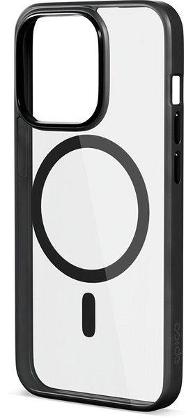 Epico Mag+ Hero iPhone 15 Pro Max MagSafe telefontok - átlátszó fekete
