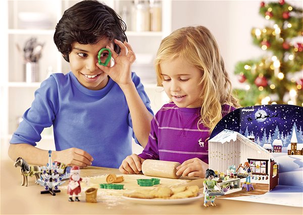Playmobil 71088 Adventi naptár Karácsonyi sütögetés