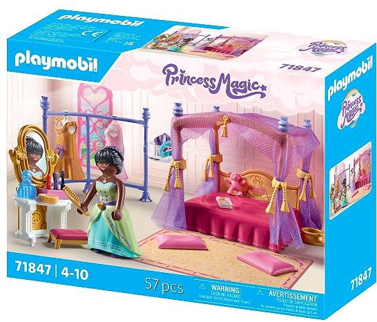 Playmobil 71847 Hercegnő hálószobája gardróbbal építőjáték ...