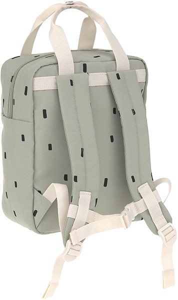 Lässig Mini Square Backpack Happy Prints light olive gyerek hátizsák ...