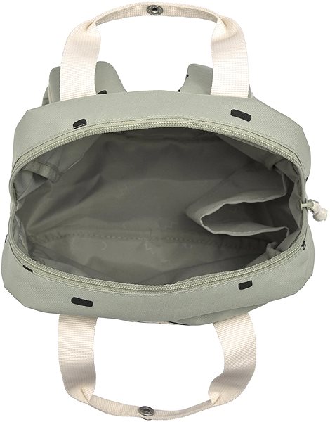 Lässig Mini Square Backpack Happy Prints light olive gyerek hátizsák ...