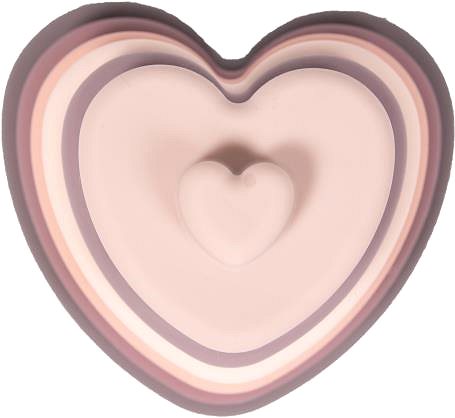 Bo Jungle Egymásba rakható rágókák B-Silicone Hearts ...