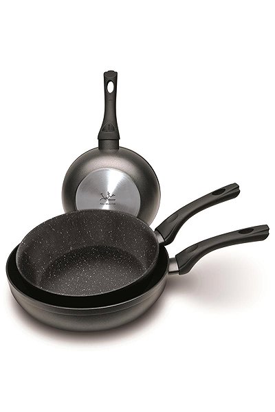 Pan Jata SEW20 WOK serpenyő 20 cm tapadásmentes Stonite felülettel .