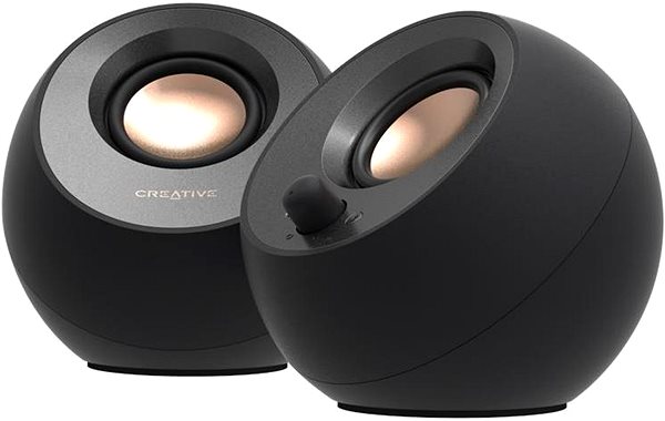 Bluetooth hangszóró Creative Pebble V3 - fekete .