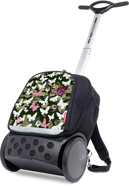 NIKIDOM Roller UP Butterfly camo iskolatáska ...
