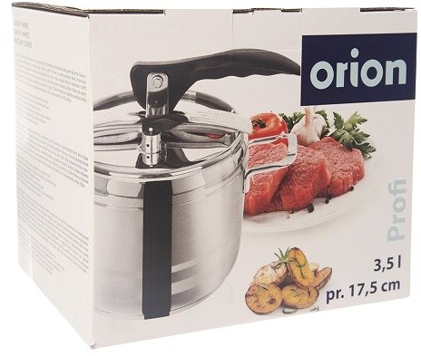 ORION Rozsdamentes acélból készült PROFI 3,5 l kukta