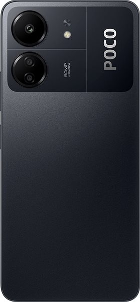 POCO C65 6GB/128GB mobiltelefon, fekete
