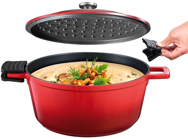 TESCOMA BORDEAUX 24 cm, 4,7 l, fedővel