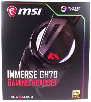 MSI Immerse GH70 Gamer fejhallgató | Alza.hu MSI Immerse GH70 Gamer fejhallgató | Alza.hu
