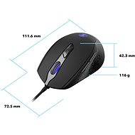 Eternico Wired Mouse MD300 fekete - Egér