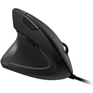 Eternico Wired Vertical Mouse MDV100 balkezeseknek, fekete - Egér