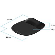 Eternico Memory Foam Mouse Pad G02 fekete - Egérpad