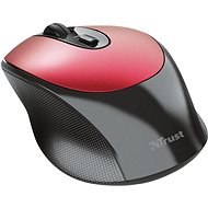 Trust Zaya Rechargeable Wireless Mouse, piros - Egér
