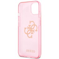 Guess TPU Big 4G Full Glitter Apple iPhone 13 rózsaszín tok - Telefon tok