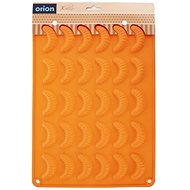Orion Sütőforma, szilikon, Kifli, 30, narancssárga - Sütőforma