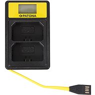 PATONA - Dual Sony NP-FZ100, LCD,USB-vel - Akkumulátortöltő