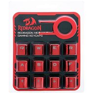 Redragon Keycaps 12 red - Pótbillentyű