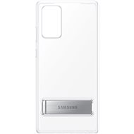 Samsung átlátszó hátlap állvánnyal a Galaxy Note20 készülékhez, átlátszó - Telefon hátlap