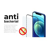 Tempered Glass Protector Antibacterial Samsung Galaxy A51 készülékhez, fekete - Üvegfólia