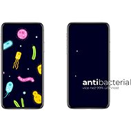 Tempered Glass Protector Antibacterial Samsung Galaxy A51 készülékhez, fekete - Üvegfólia