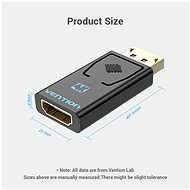Vention DisplayPort (DP) to HDMI 4K Adapter - Átalakító
