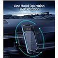 ChoeTech Magnetic Holder Wireless Car Charger 15W Black - Vezeték nélküli töltő