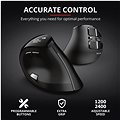 Trust VOXX Ergonomic Rechargeable Mouse - Egér