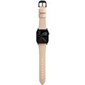 Nomad Modern Strap Slim Natural/Black Apple Watch 6/SE/5/4/3/2/1 40/38mm - Szíj