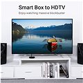 Vention HDMI 2.0 Right Angle Cable 270 Degree 1,5m Black - Videokábel