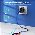 Vention Dual Quick 3.0 USB-A Wall Charger (18W + 18W) Black - Hálózati adapter
