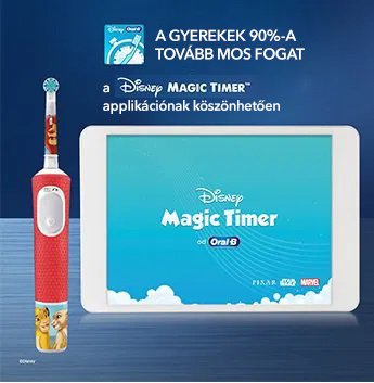 Oral-B Pro Kids Oroszlánkirály elektromos fogkefe