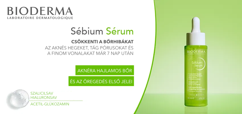 BIODERMA Sébium szérum 30 ml arcápoló szérum
