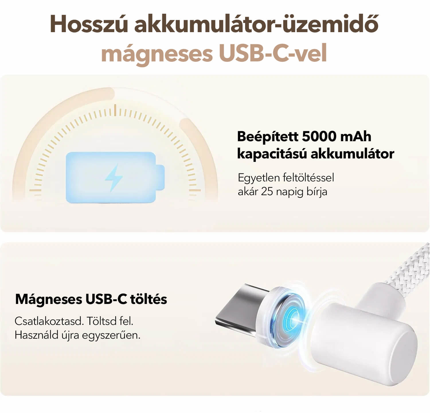 Enabot ROLA Mini robot - Robotikus társ 2K kamerával