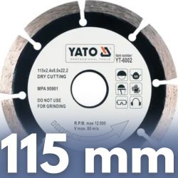 115 mm gyémánt vágókorong