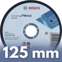 125 mm fémvágó korongok
