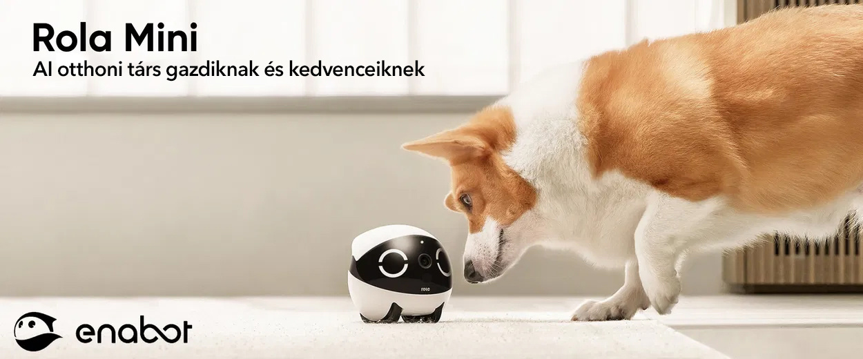 Enabot ROLA Mini robot - Robotikus társ 2K kamerával