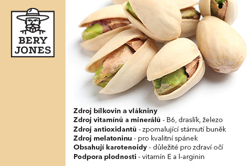 Bery Jones pörkölt, sózott pisztácia USA 500 g