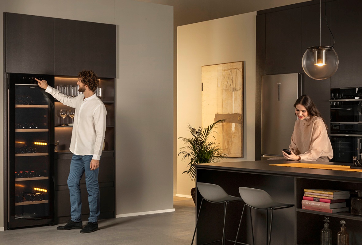 Kétzónás Haier borhűtők