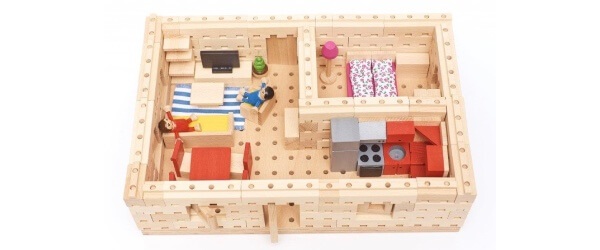 3D fa építőjáték